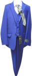 BOYS 5PC. SUIT (ROYAL BLUE) 2121304-5